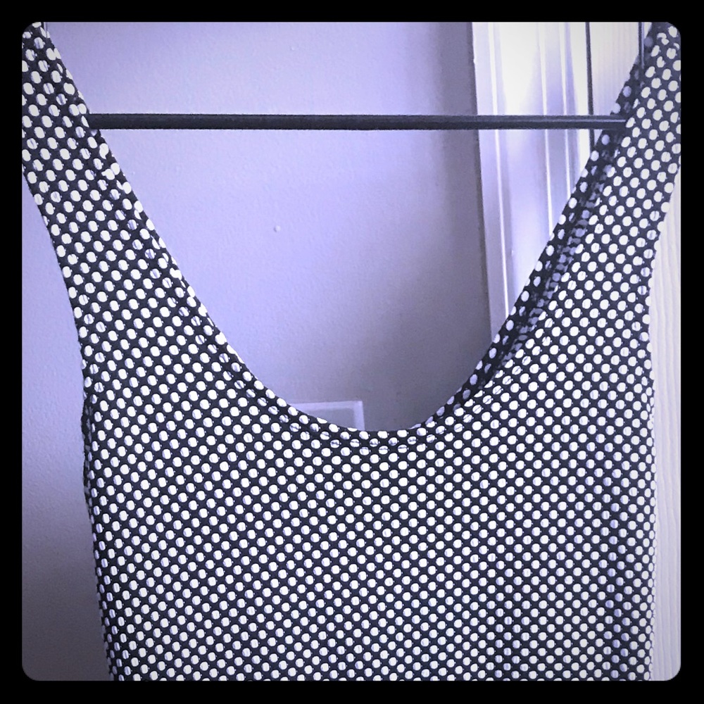Black and white Mini Dress